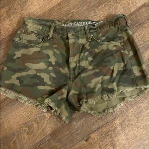 AE high rise shorts